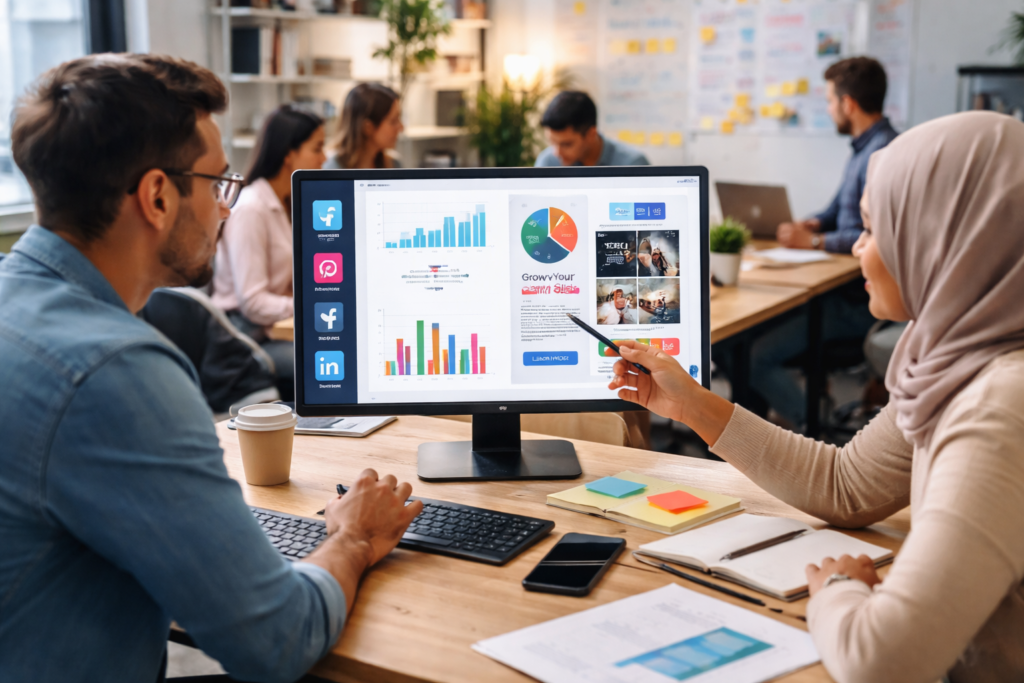 Sherazi marketing Solutions specializes in paid social media marketing