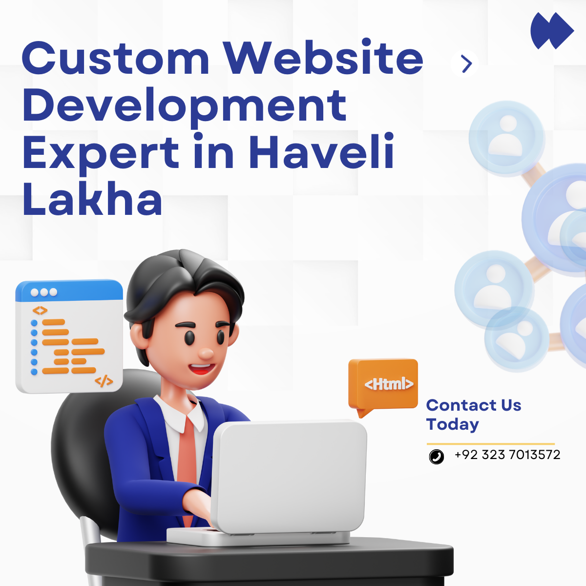 Custom Website Development Expert in Haveli Lakha