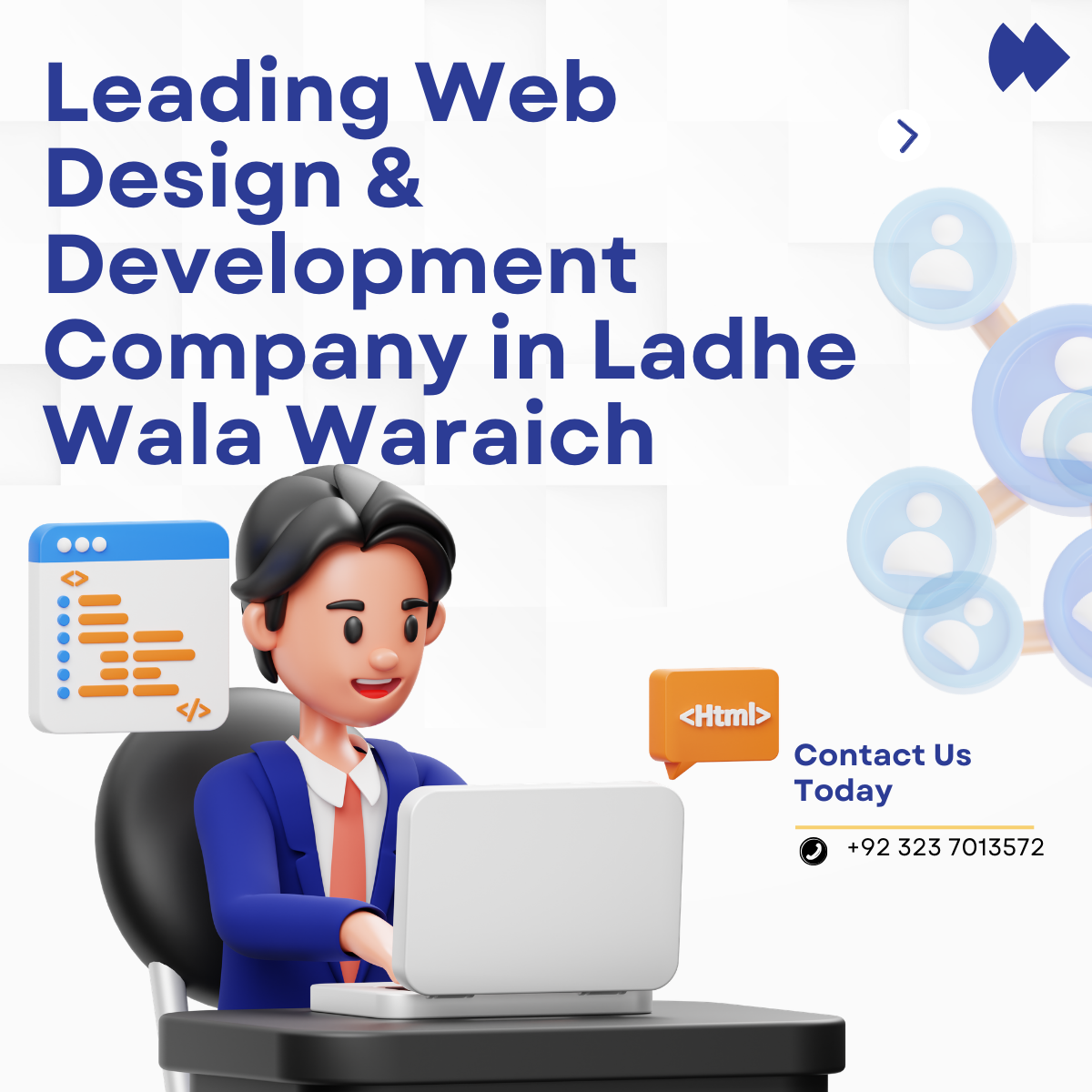 Leading Web Design & Development Company in Ladhe Wala Waraich