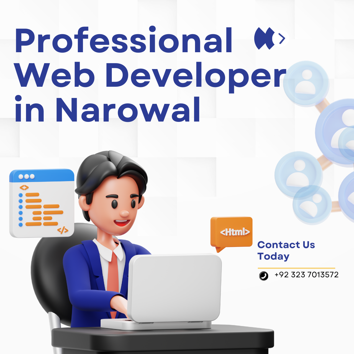 Professional Web Developer in Narowal