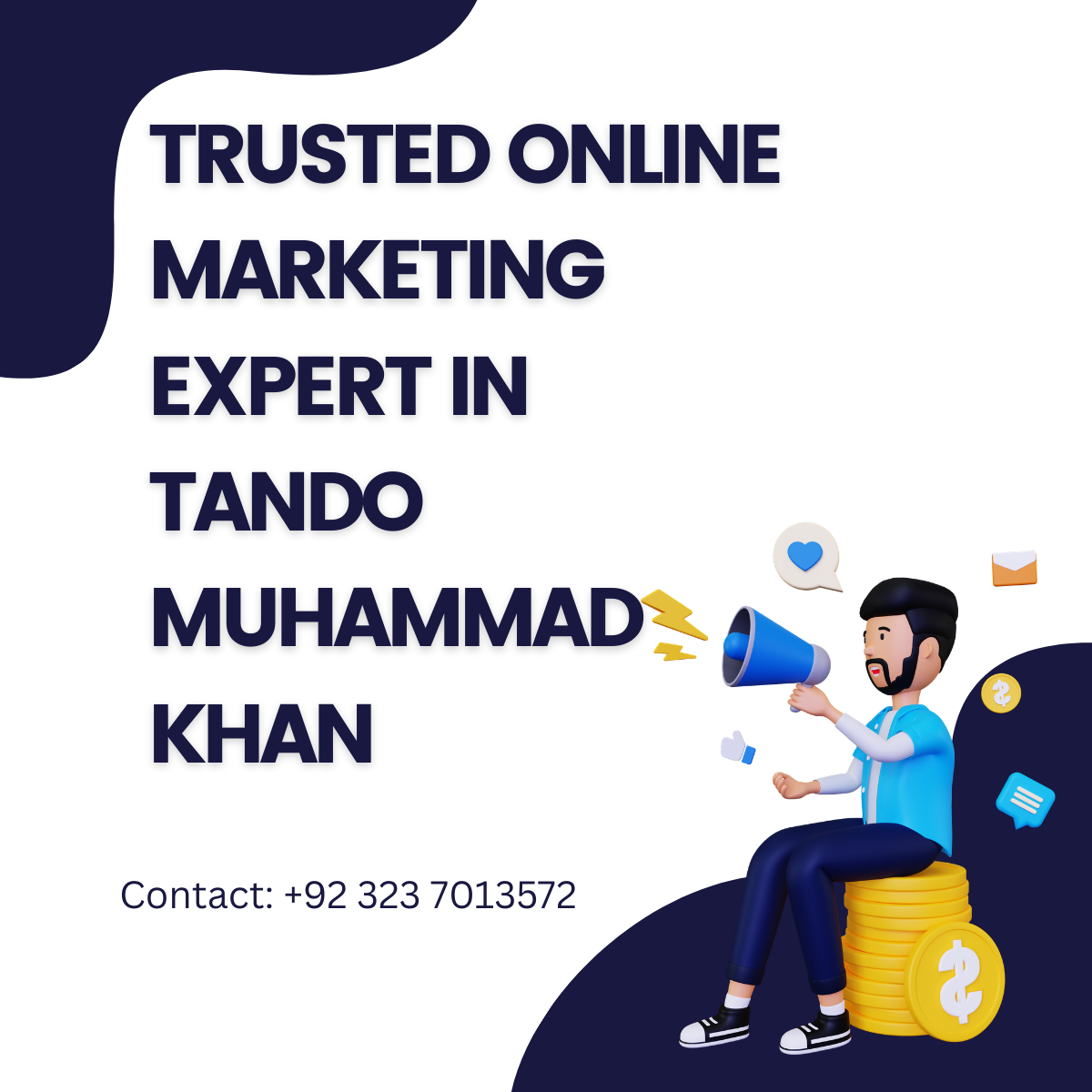 Trusted Online Marketing Expert in Tando Muhammad Khan