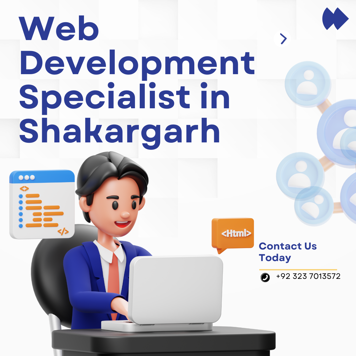 Web Development Specialist in Shakargarh