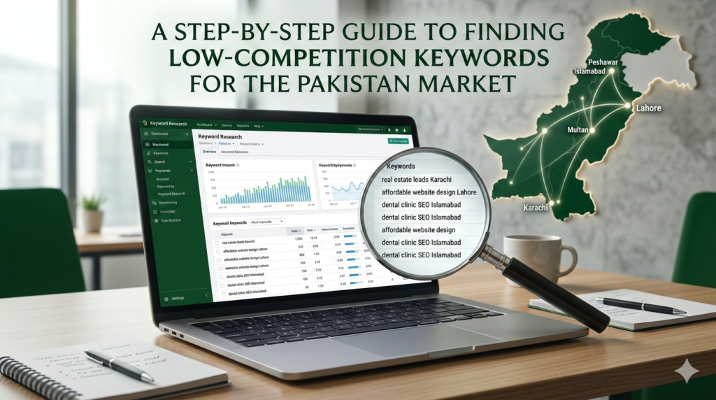 How Do I Find Low-Competition Keywords for the Pakistan Market?