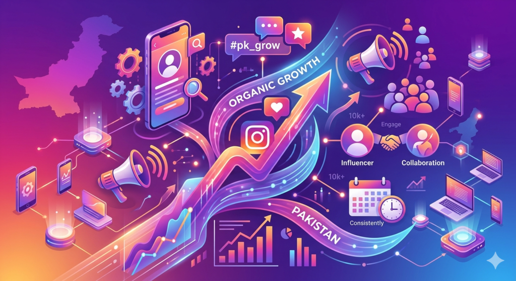 How to Grow Your Instagram Following Organically in Pakistan