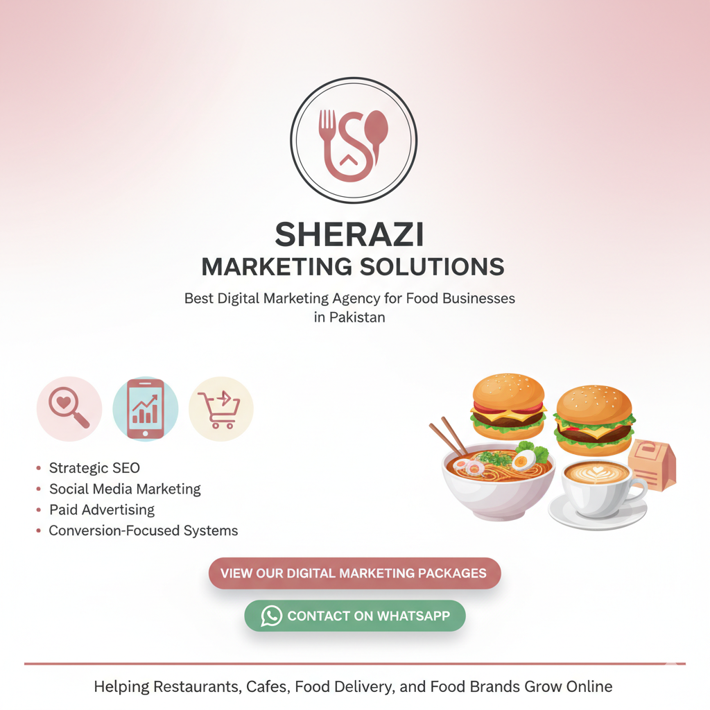 Best Digital Marketing Agency for Food Business in Pakistan