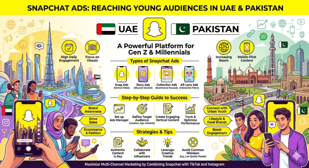 Snapchat Ads in UAE & Pakistan: How to Reach Young Audiences