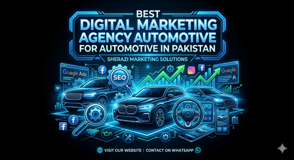 Best Digital Marketing Agency for Automotive in Pakistan
