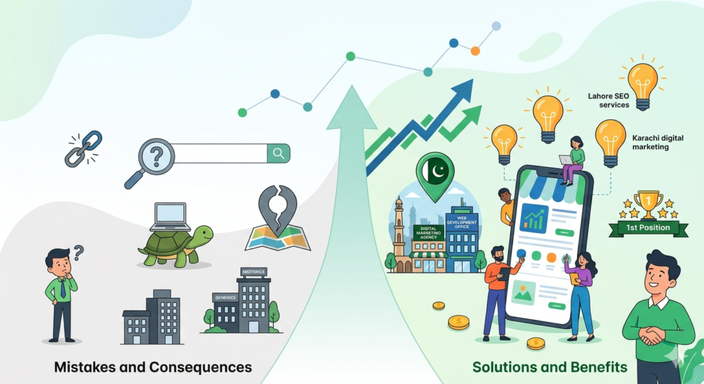 Top 10 SEO Mistakes Pakistani Businesses Make (And How to Fix Them)