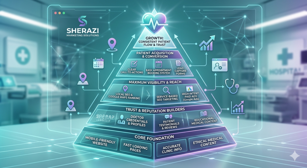 Best Digital Marketing Agency for Private Hospitals & Clinics in Pakistan