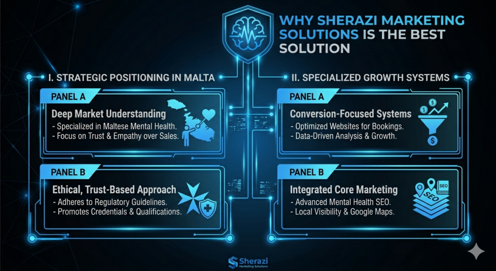 Best Digital Marketing Agency for Mental Health & Therapy Services in Malta