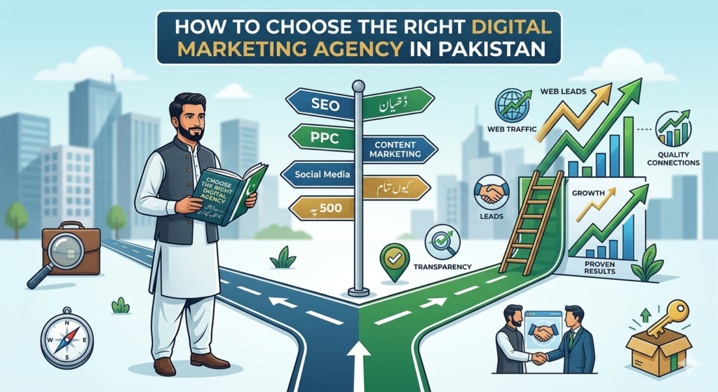 How to Choose the Right Digital Marketing Agency in Pakistan