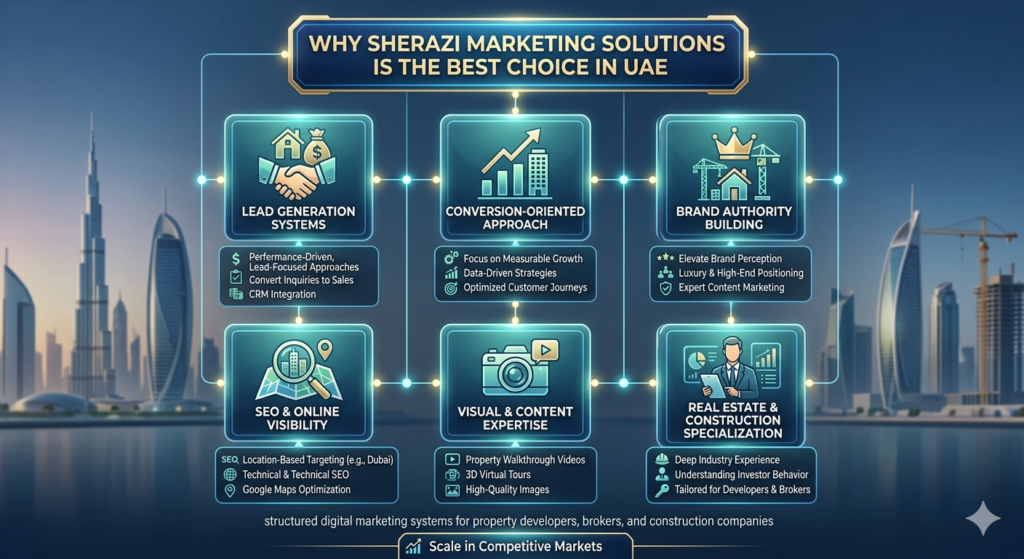 Best Digital Marketing Agency for Real Estate & Construction in UAE