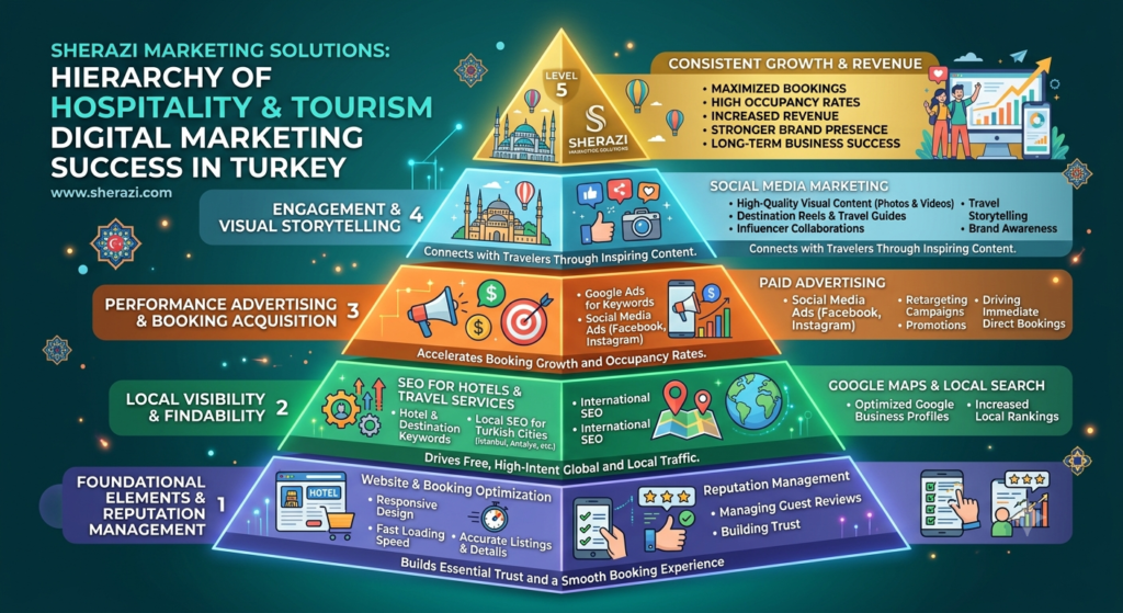 Best Digital Marketing Agency for Hospitality & Tourism in Turkey