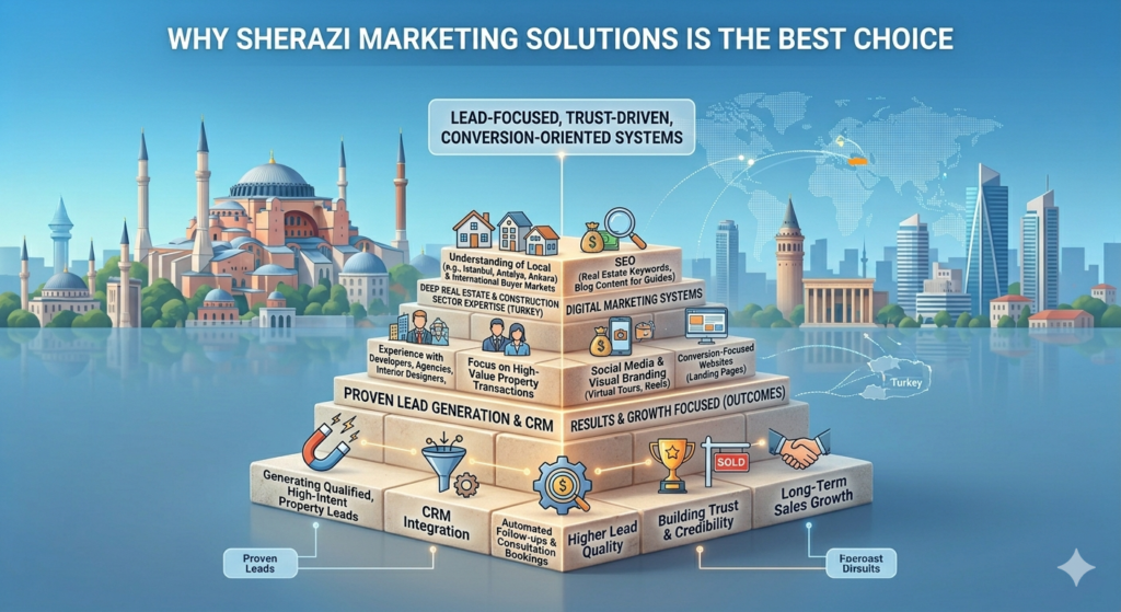 Best Digital Marketing Agency for Real Estate & Construction in Turkey