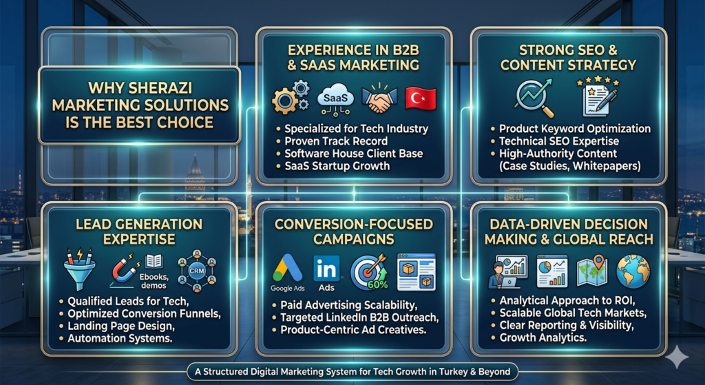Best Digital Marketing Agency for Technology & IT in Turkey