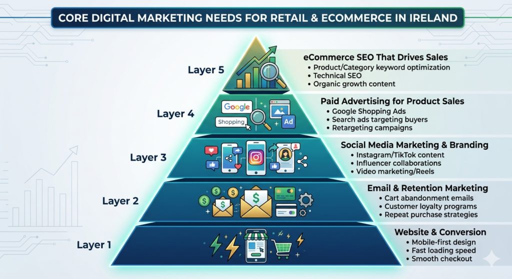 Best Digital Marketing Agency for Retail & eCommerce in Ireland