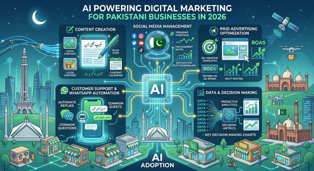 How to Use AI in Digital Marketing for Pakistani Businesses in 2026